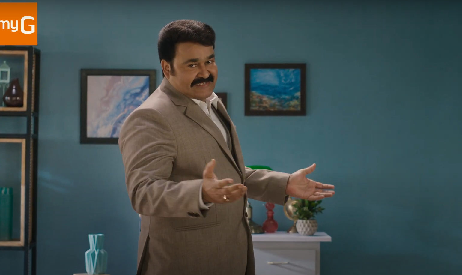 MY G commercial ad, written by Sooraj Jose